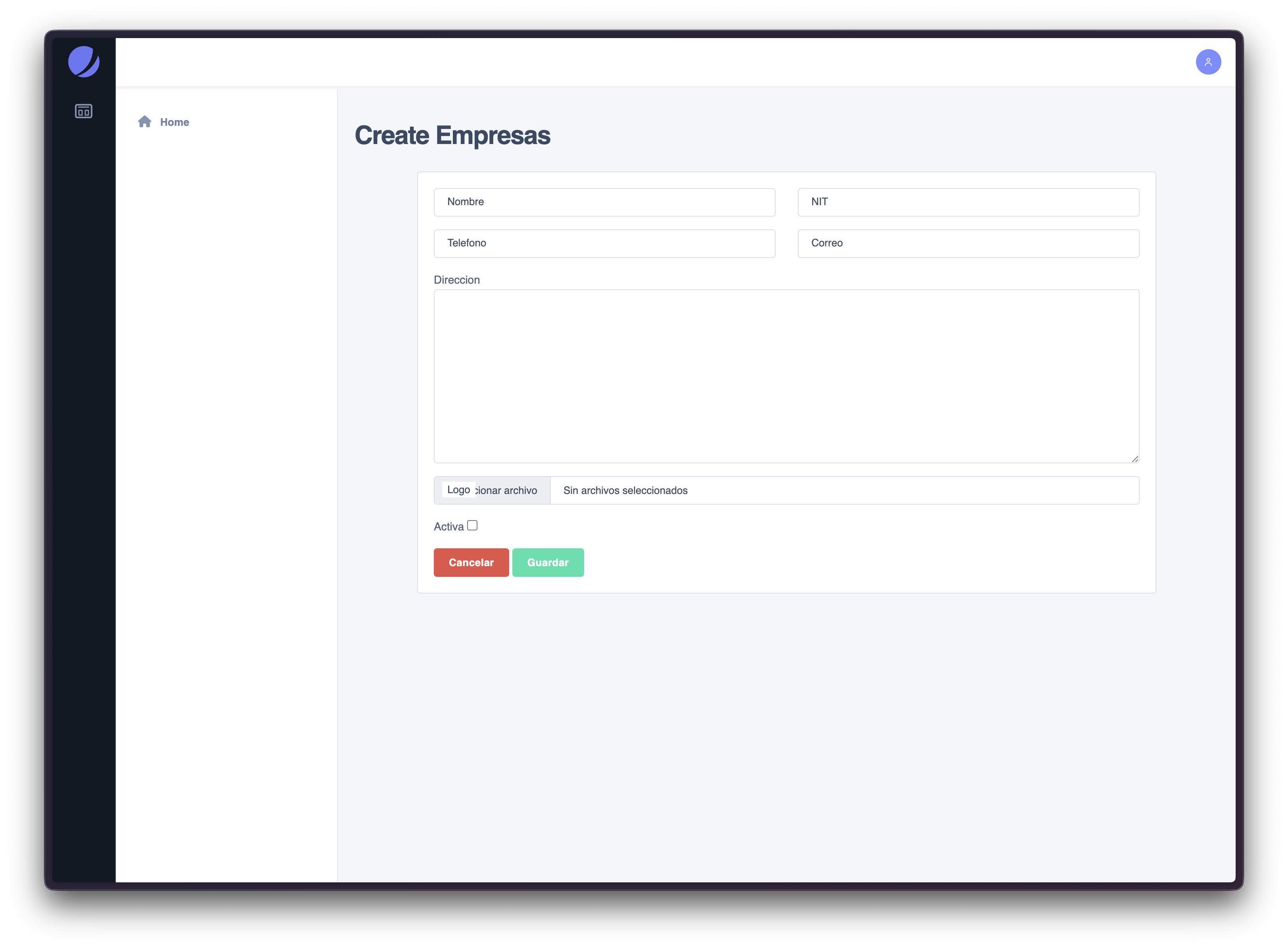 Kitu Kizuri Control Panel