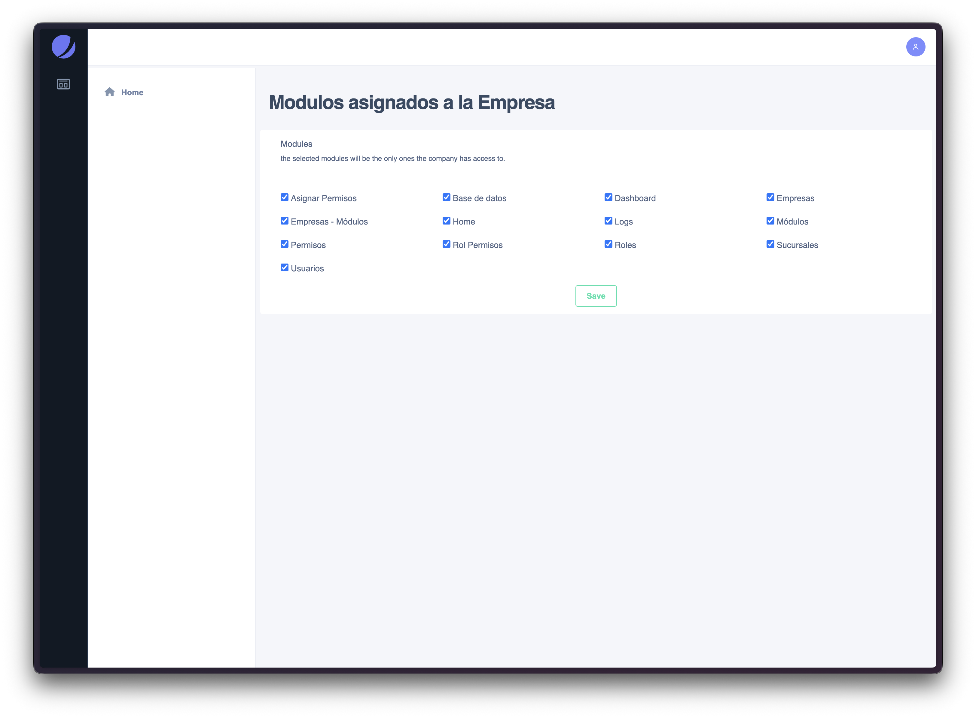 Kitu Kizuri Control Panel
