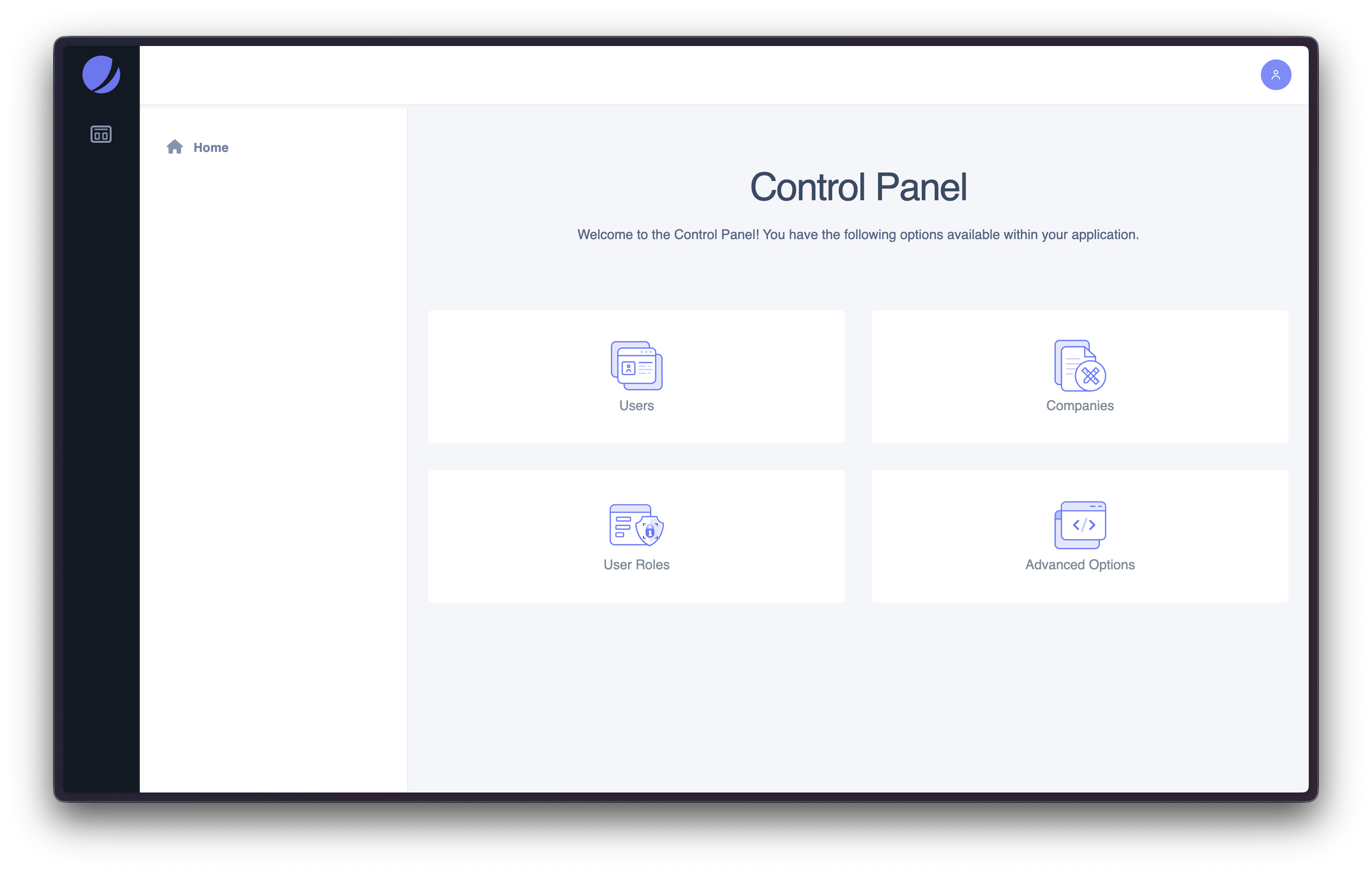 Kitu Kizuri Control Panel