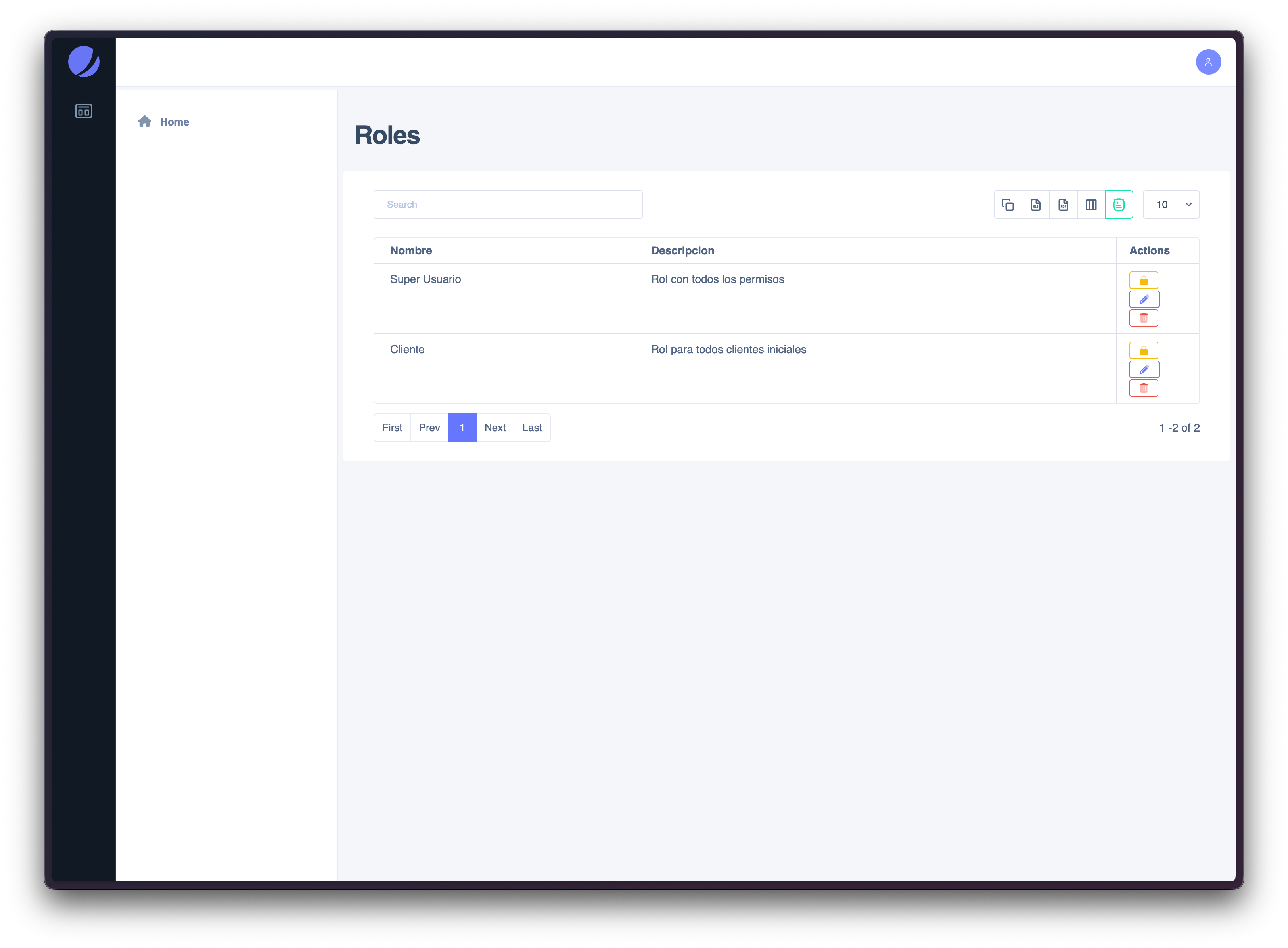 Kitu Kizuri Control Panel